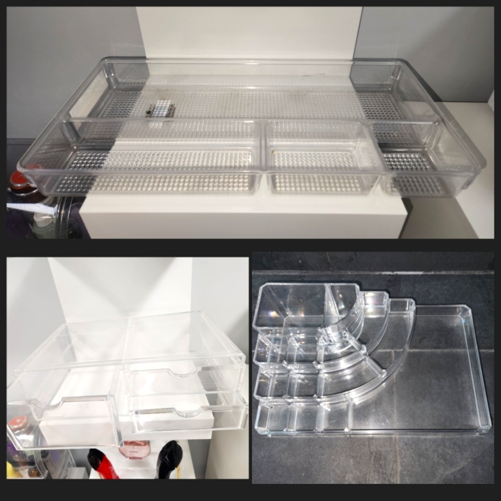 3 Acrylic Organizers